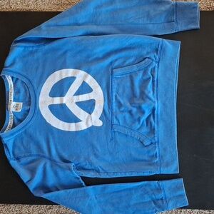 Victoria’s Secret PINK Blue Peace Sweatshirt